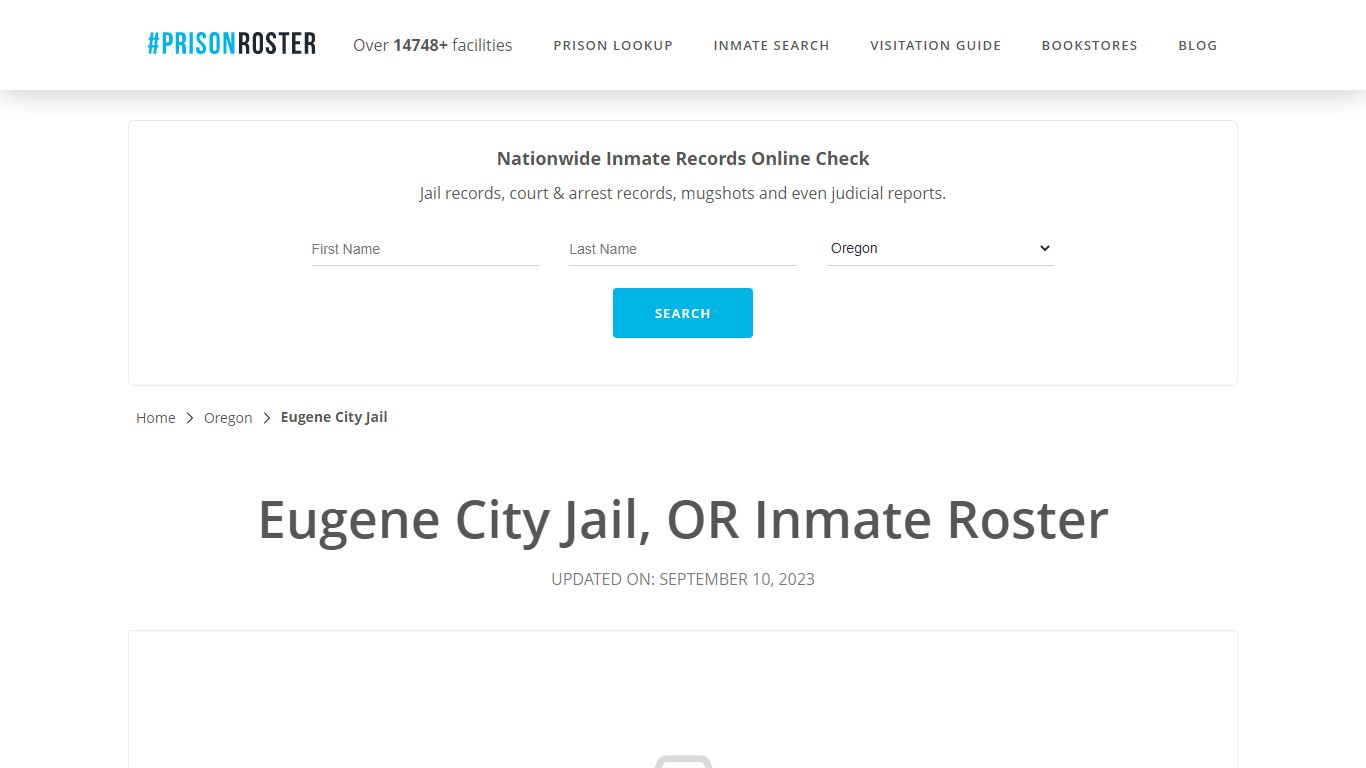 Eugene City Jail, OR Inmate Roster - Prisonroster